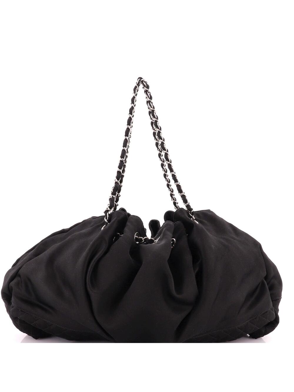 Chanel Melrose Cabas Tote Satin Large #356633C10B